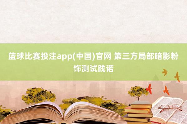 篮球比赛投注app(中国)官网 第三方局部暗影粉饰测试践诺